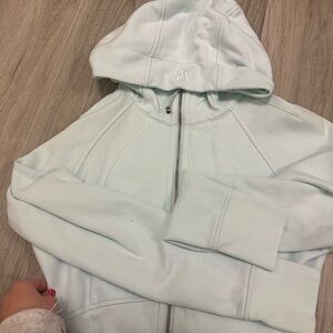Lululemon CROPPED Scuba Full Zip Hoodie